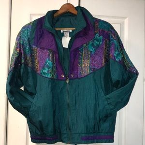 Vintage style windbreaker jacket